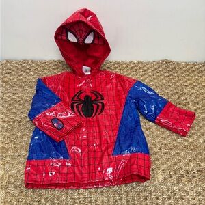 Disney Spiderman Toddler Rain Jacket